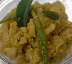 Bottle Gourd Curry With Sesame Seeds