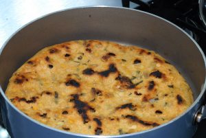 Sarva Pindi spicy rice Flour pancake