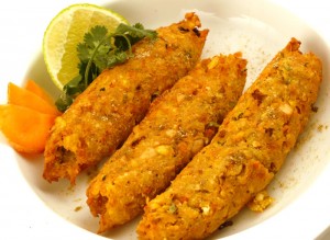 Phaldhari kabab veg sheek Kabab