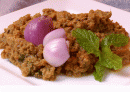 Kheema with coconut curry