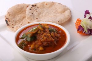 Capsicum Lauki and Chana Dal Curry